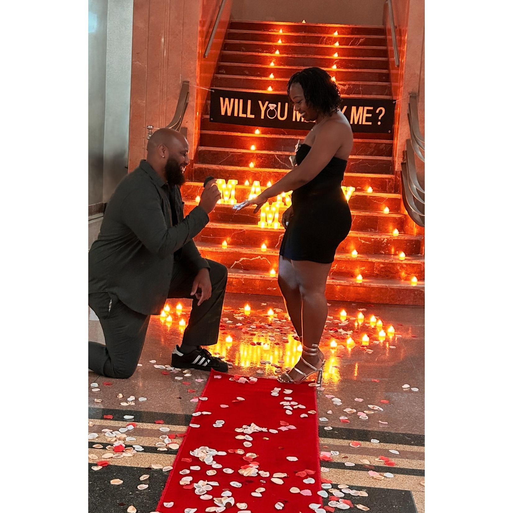 When I said "YES"