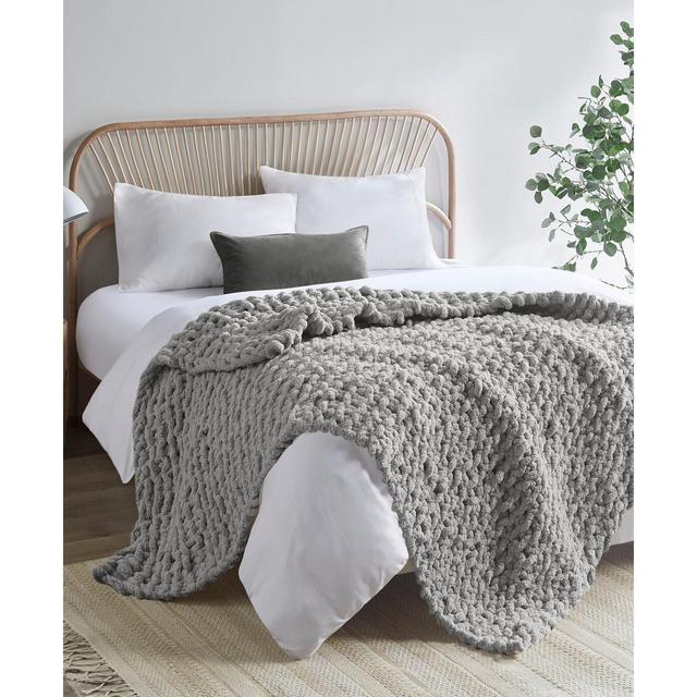 Madison Park Chenille Chunky Knit Throw, 50" x 60"