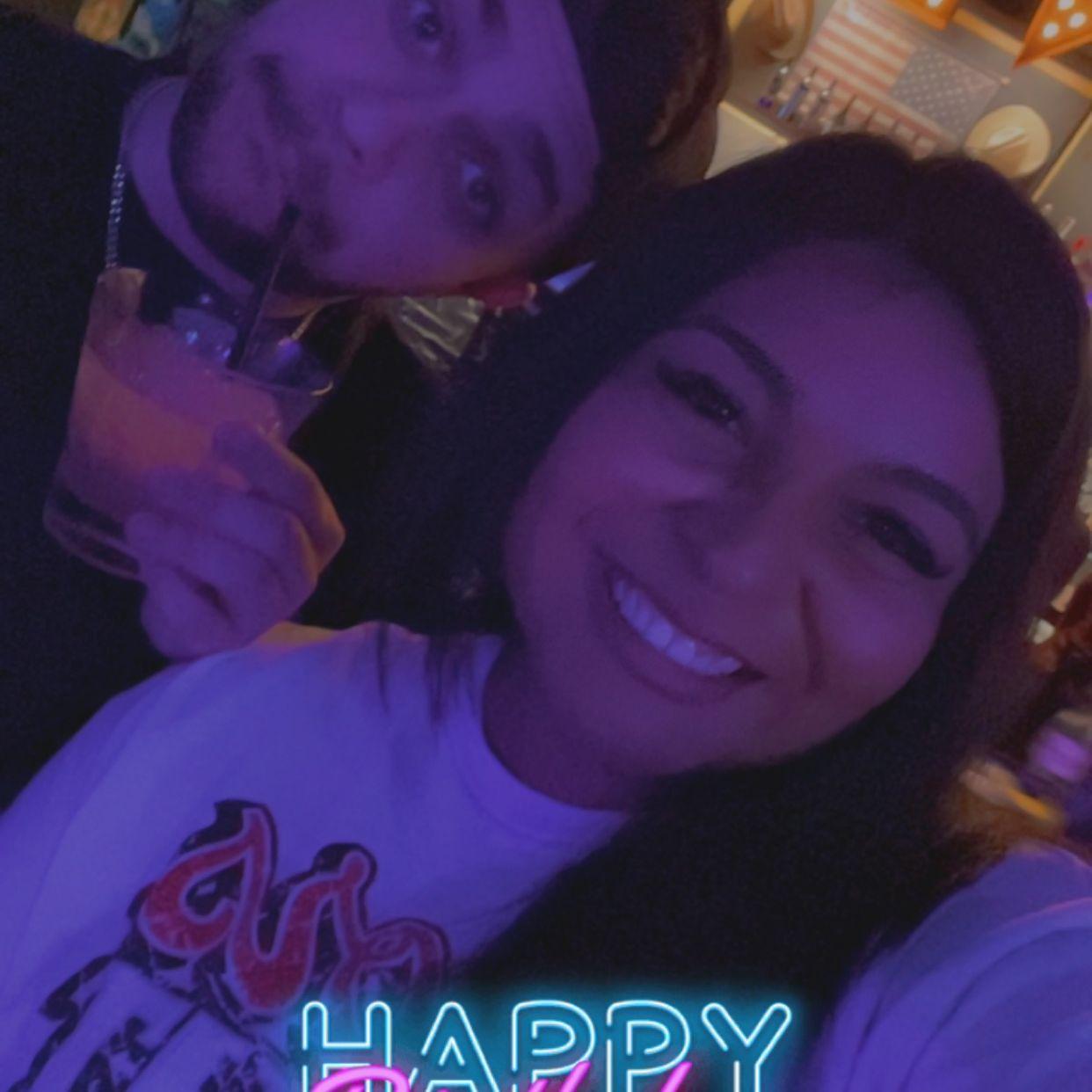 My birthday and alexs party
