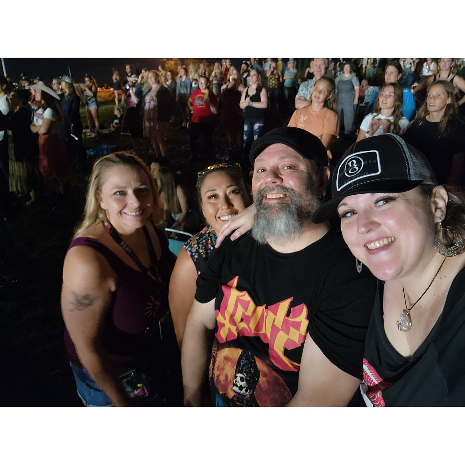 Concert with friends