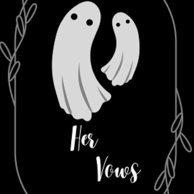 Til Death Do Us Part - Ghost - Halloween - Wedding Vows - Booklet
