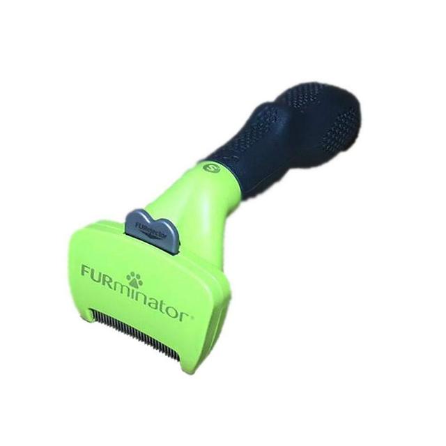 FURminator Small Dog Undercoat deShedding Tool, Short Hair, Reduces Loose Hair from Shedding