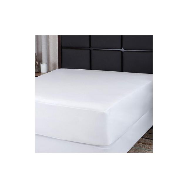 Guardmax Waterproof Fitted Short Queen Mattress Protector- White
