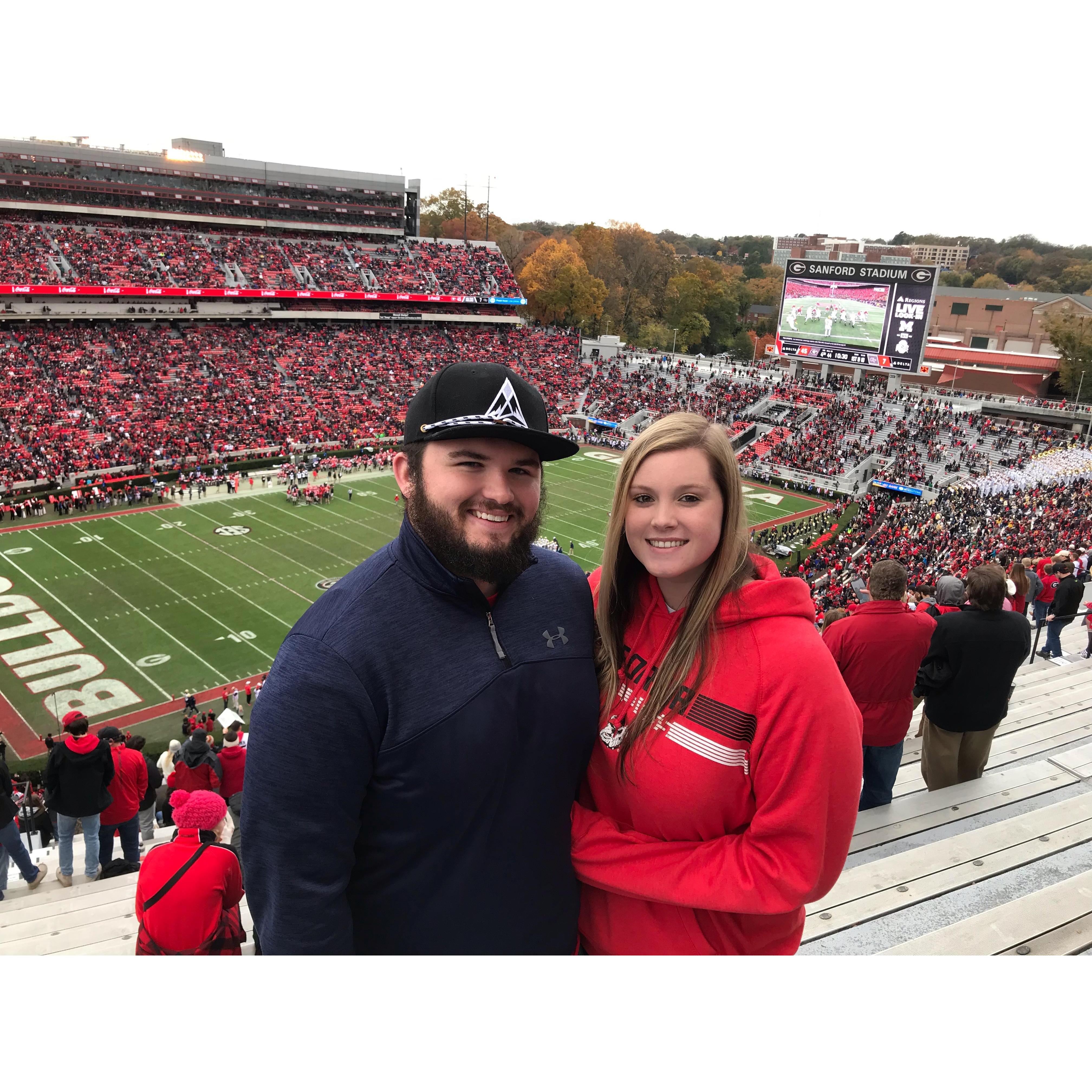 First UGA Game