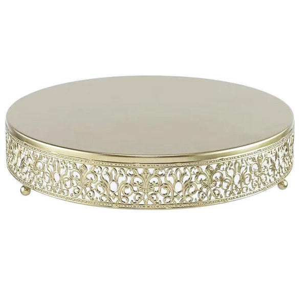 Cake Stand for Wedding (14 inch Gold)