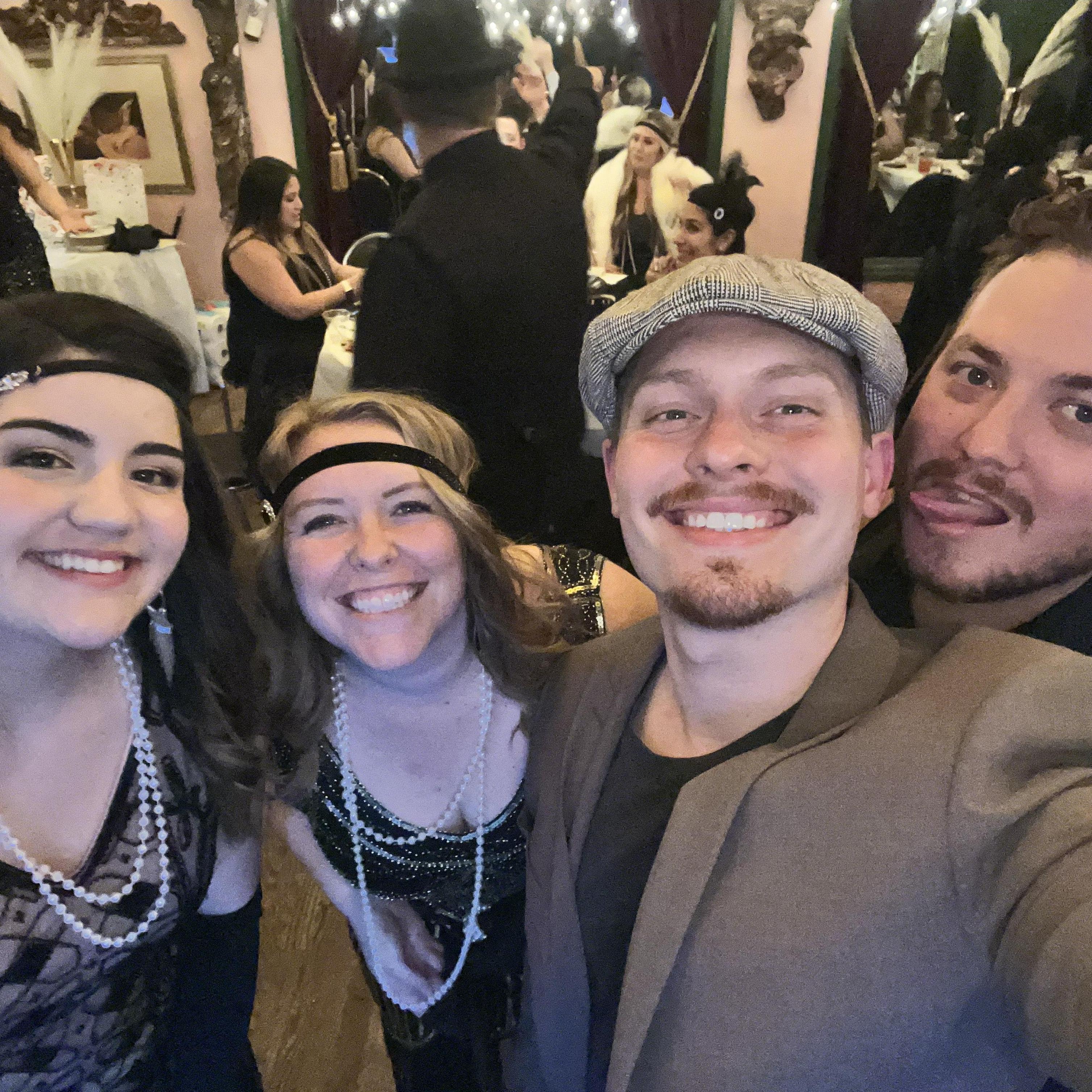 Roaring 20's party (what is ryan doing)