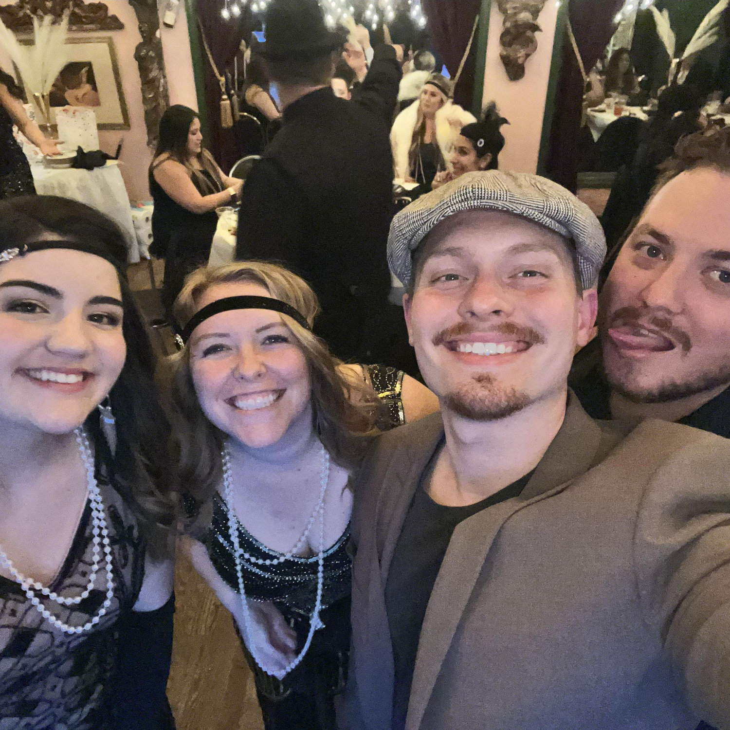 Roaring 20's party (what is ryan doing)