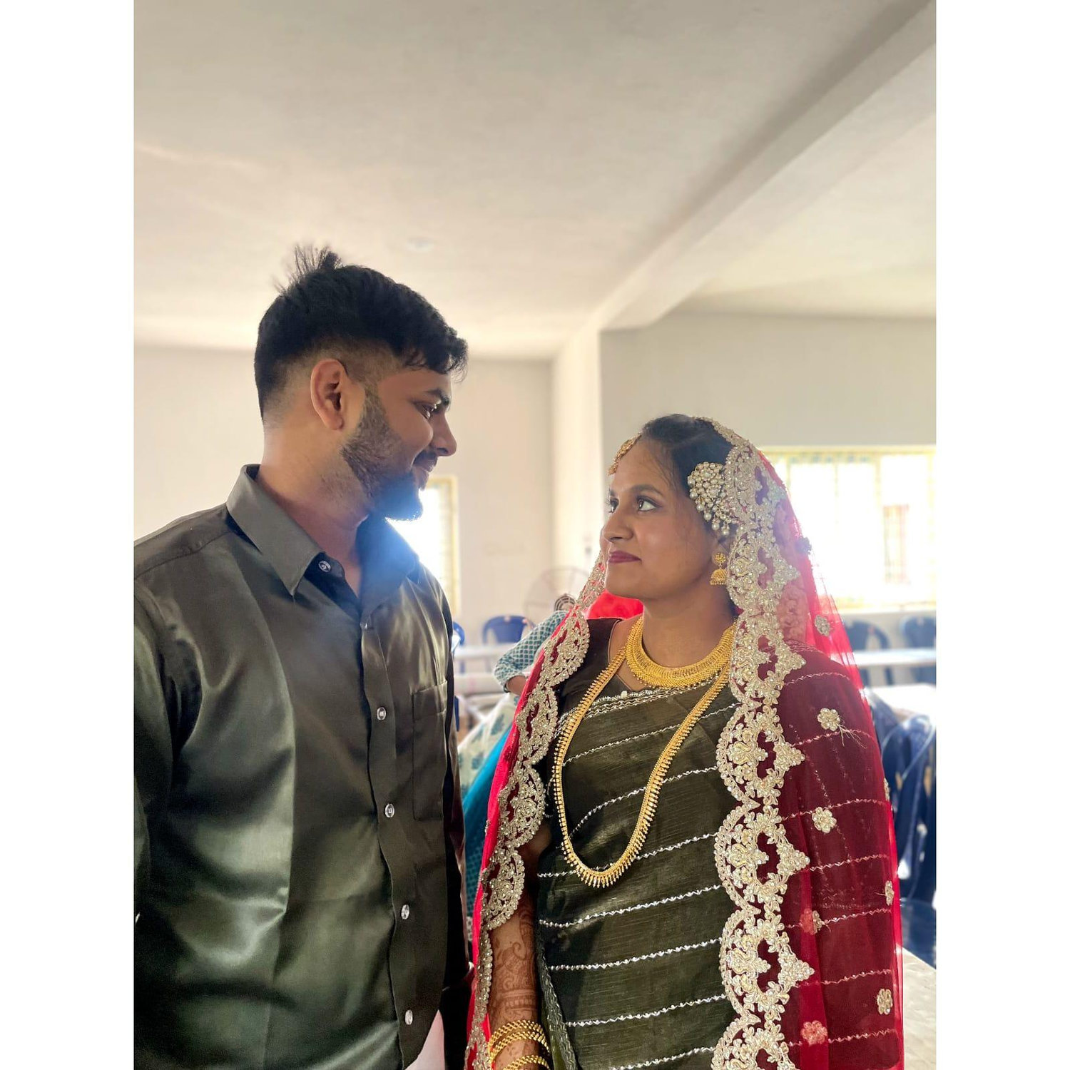 The moment when our eyes met but our hearts touched