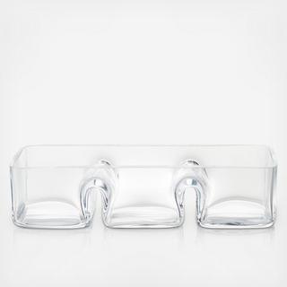 Three-Part Rectangle Dish