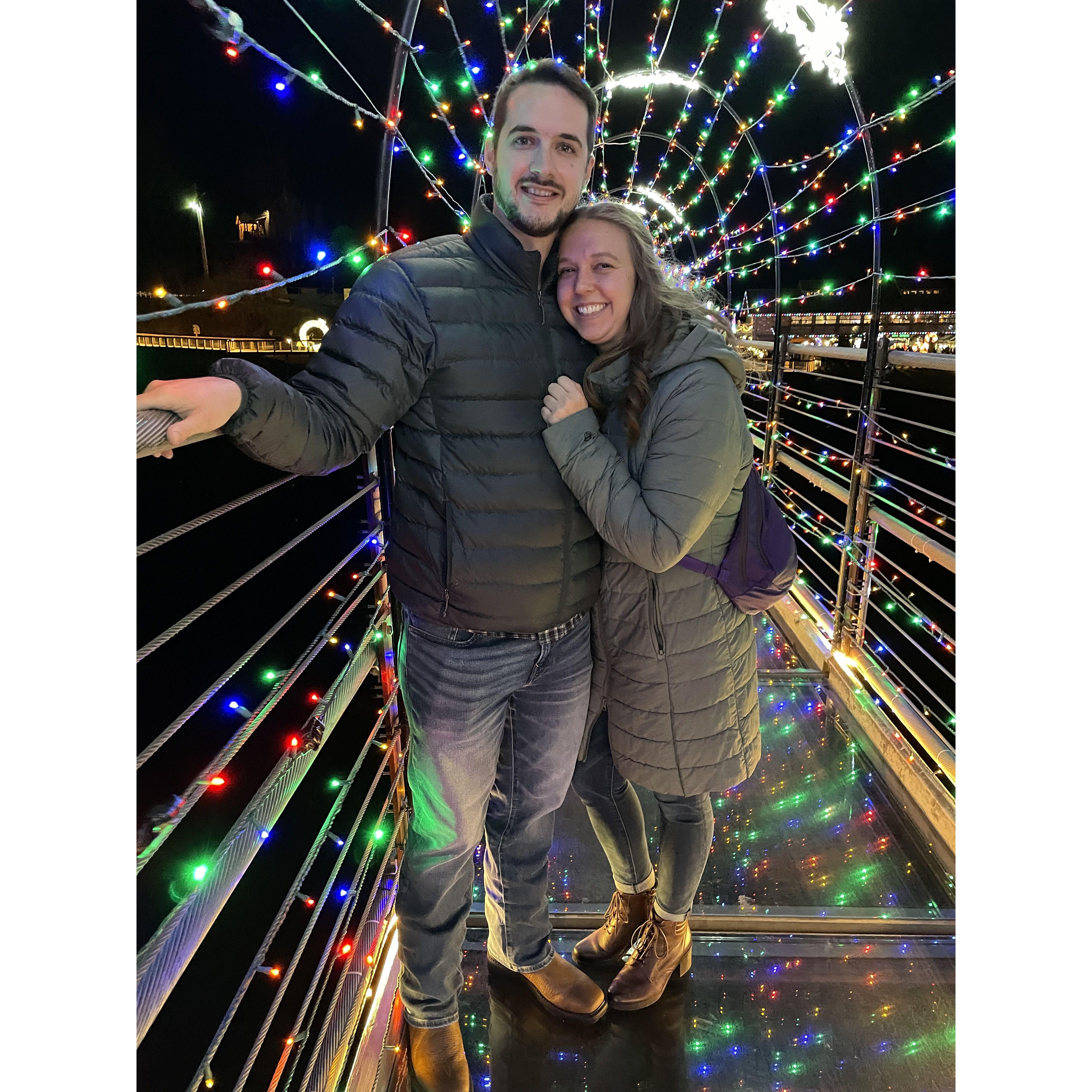 Celebrating 2 years together and Luke graduating with his Bachelor's Degree!
Gatlinburg, December 2021