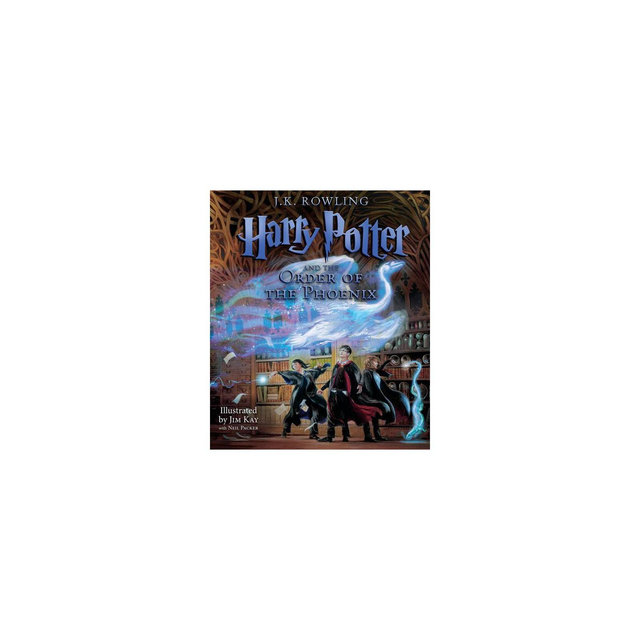 Harry Potter and the Order of the Phoenix: The Illustrated Edition - by J K Rowling