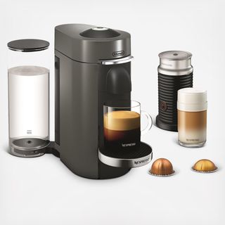 Vertuo Plus Deluxe Coffee & Espresso Single Serve + Aeroccino Frother Bundle