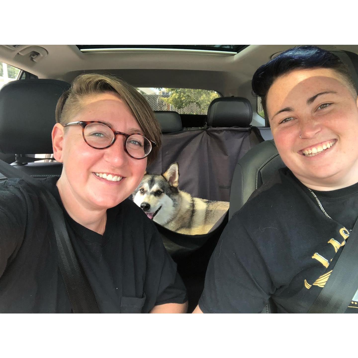 When Sage and I "didn't really move in," but were technically moved in with Rylee.