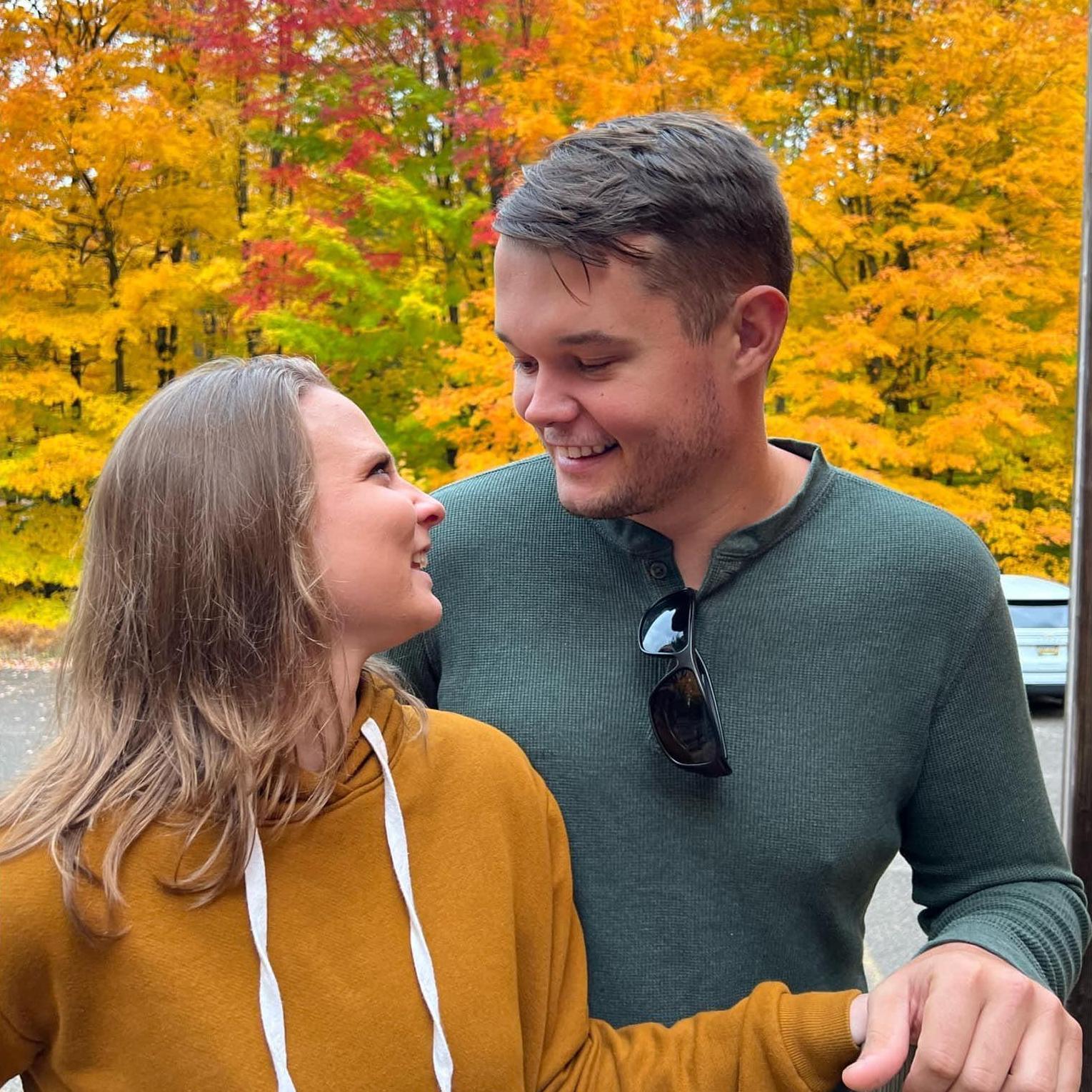 From October 11th - October 16th, 2022, Brittany and Shayne took a vacation to Roscommon, Michigan to visit Shayne's extended family and see the beautiful fall leaves.