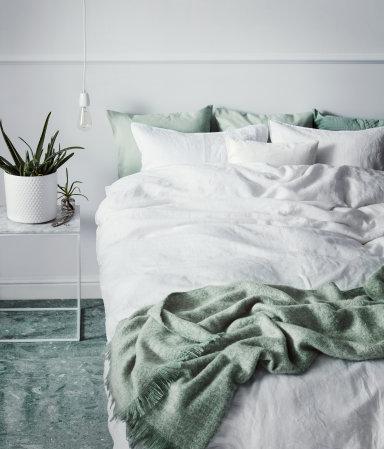 Washed Linen Duvet Cover Set