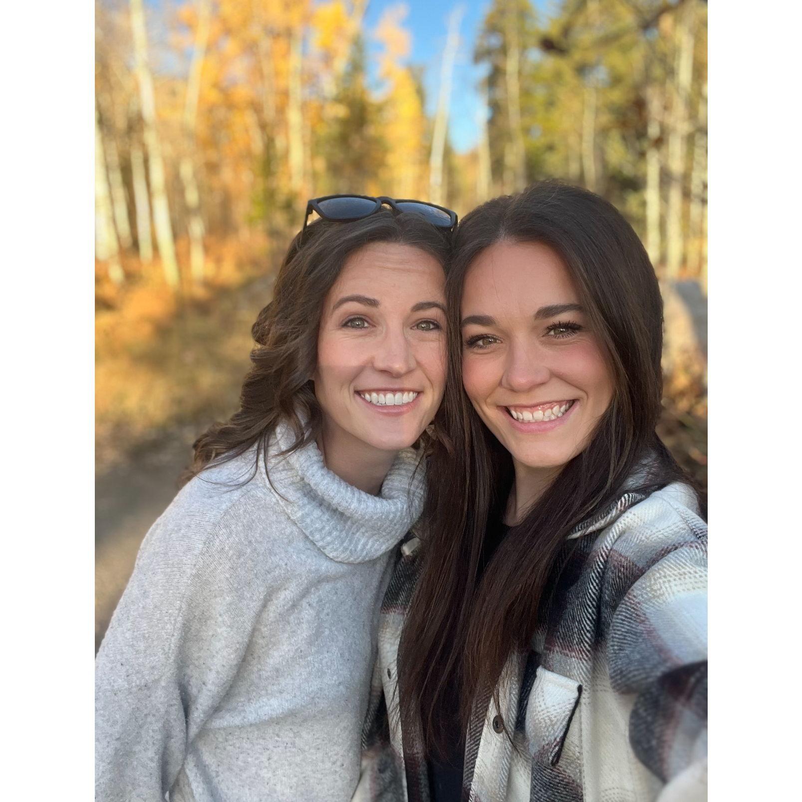 Sierra & Jordan Maid of Honor/sister)