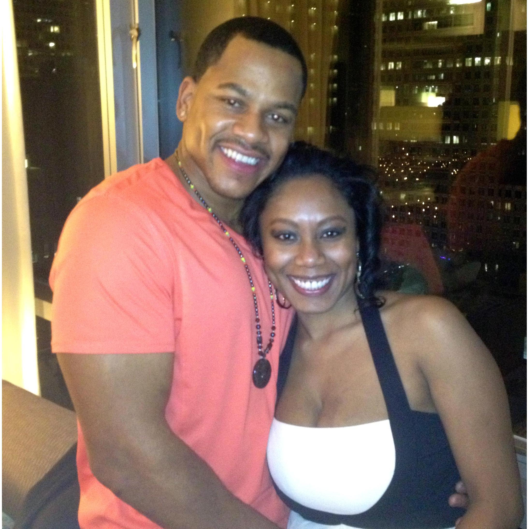 One of my favorite pics of Jeff because it captured his real smile! Gotta love those dimples :)