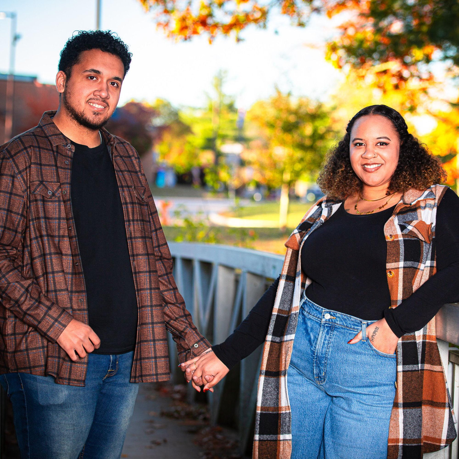 Family Photo's that somehow turned into a couple's session! We look super cute though. Photos by the TALENTED Daniel Morales.