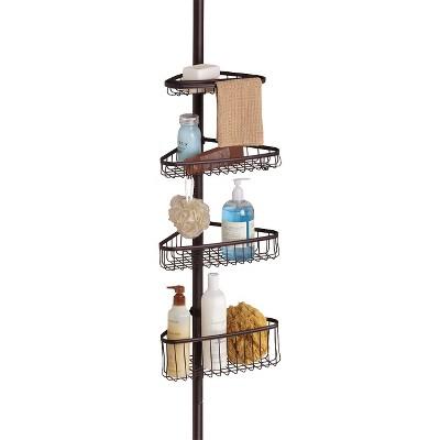 Tension Pole Caddy Bronze - Interdesign