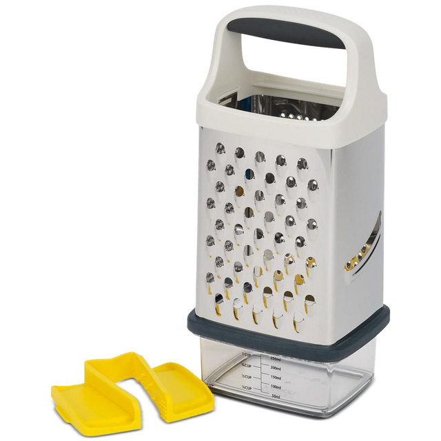 Joseph Joseph Multi-Grip Box Grater With Precision Food Grip and Base