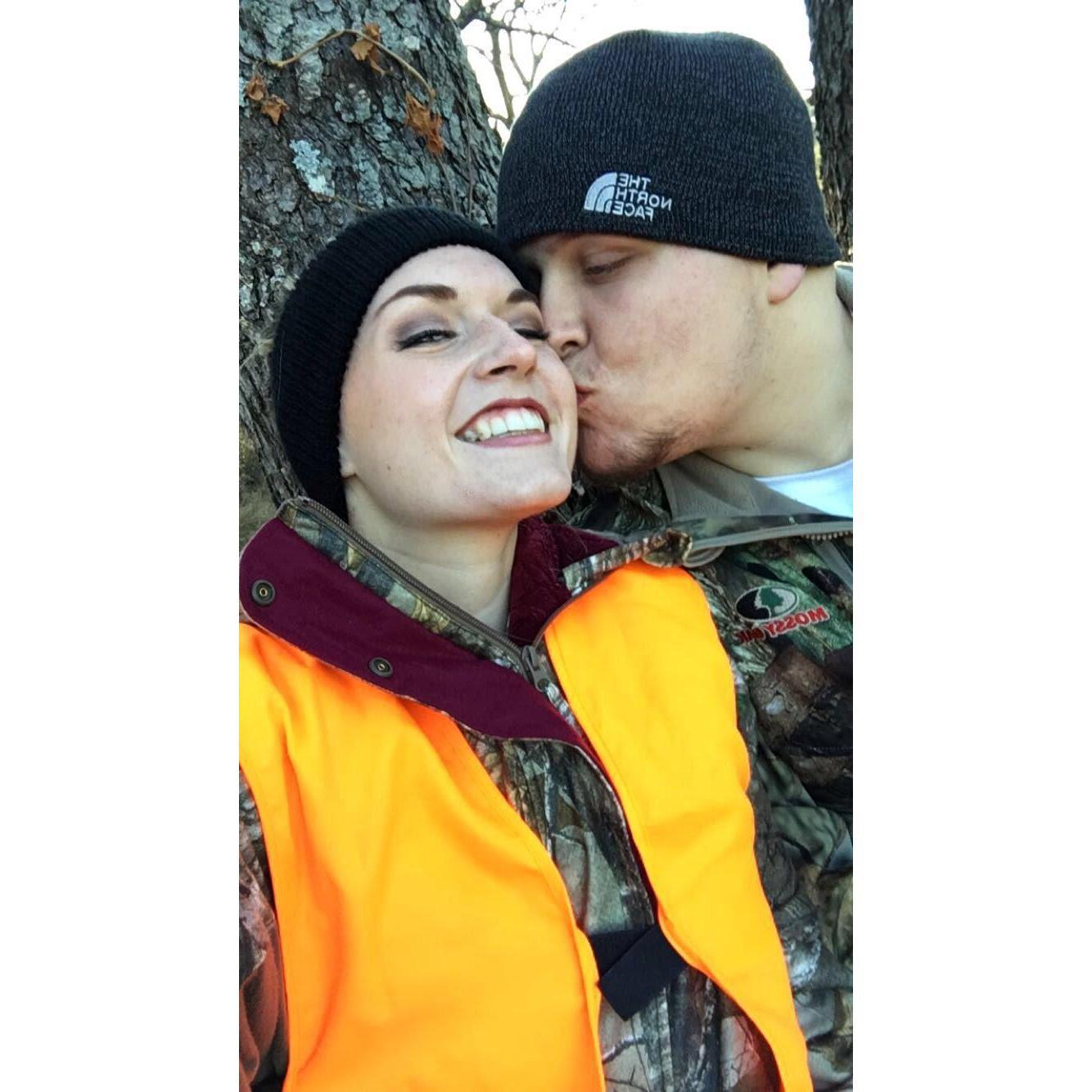 One of our hunting adventures