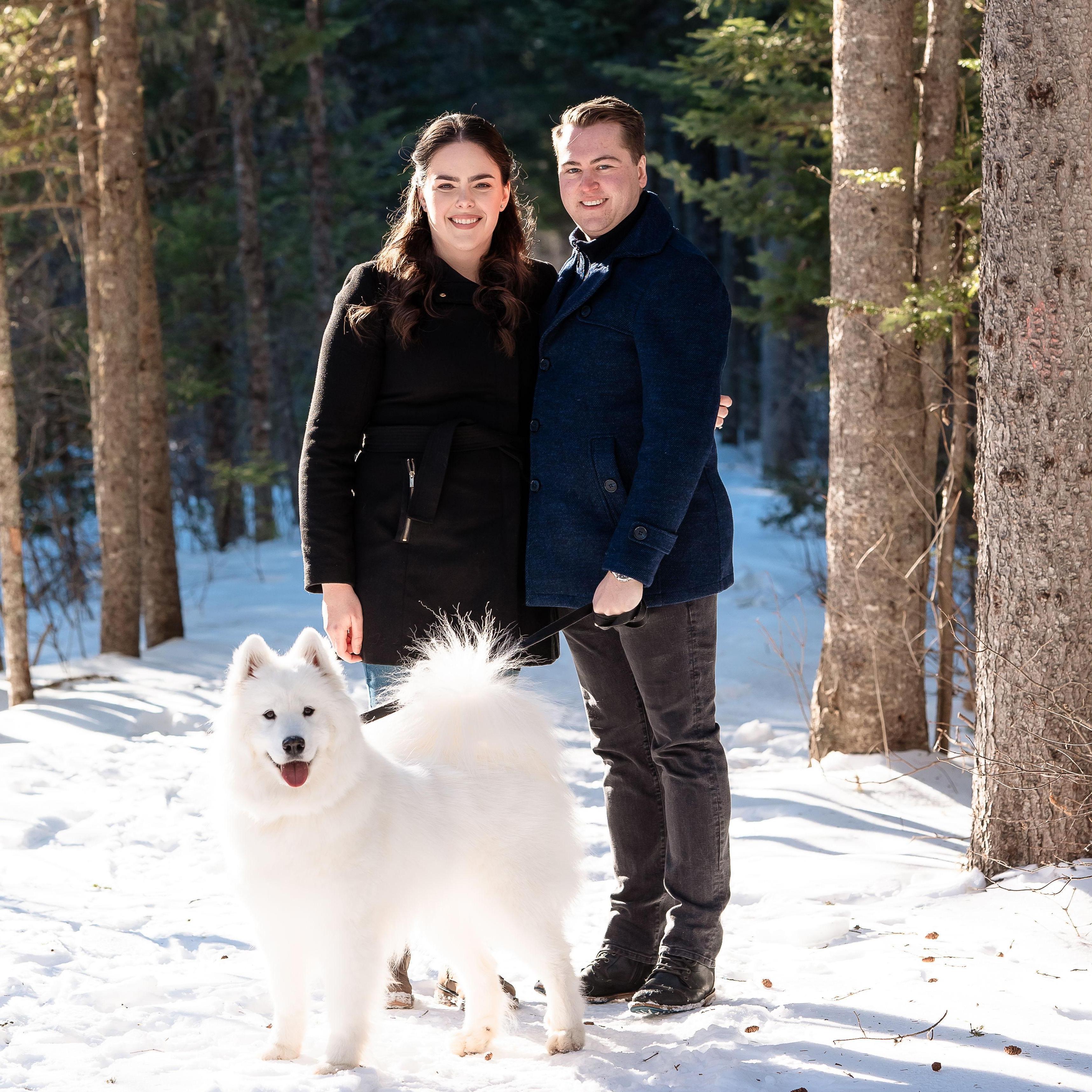 Engagement photoshoot. Photo credit: Megan McKinley Photography
