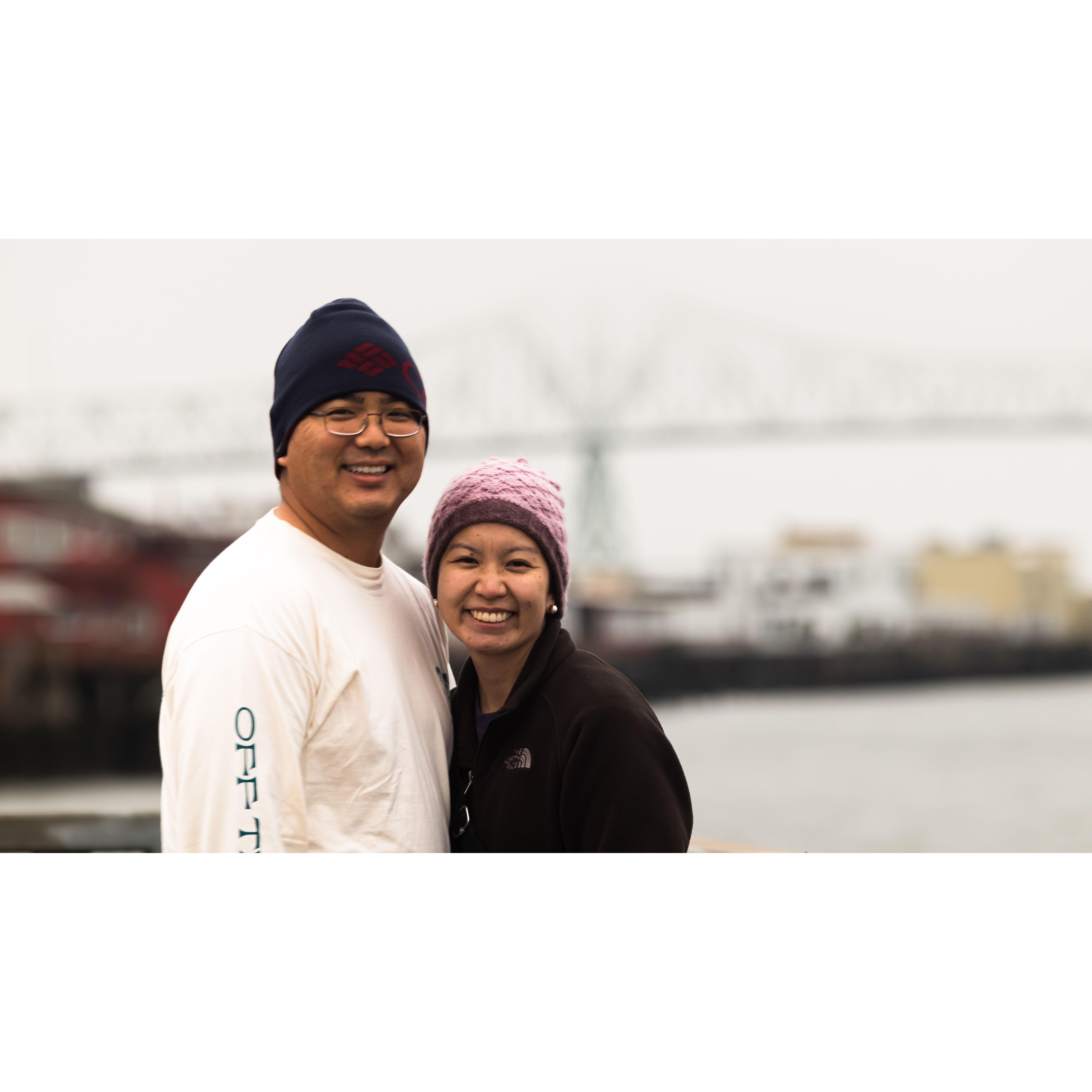 Enjoying the sights of Astoria, Oregon, 2023