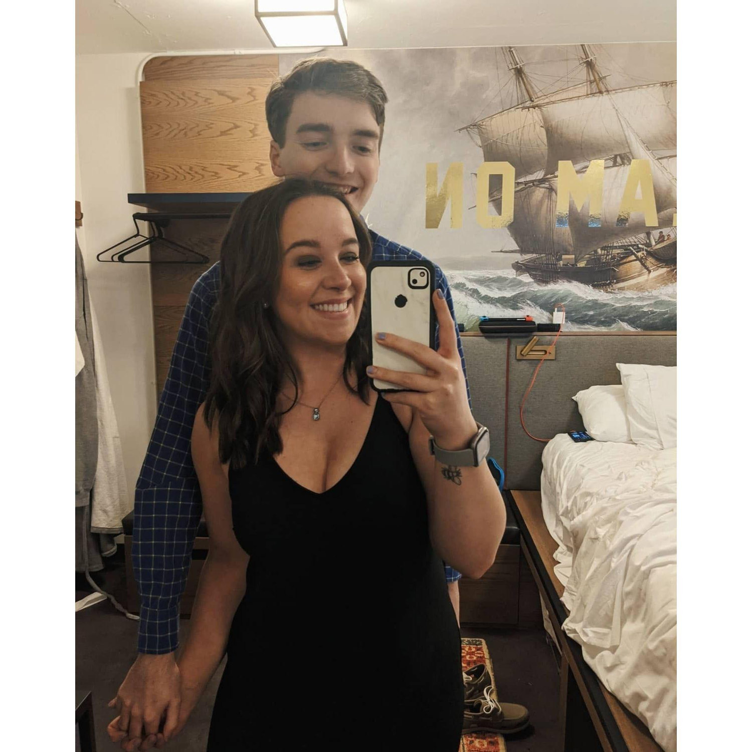 Going out to celerate four years together in Boston! The Revolution Hotel, Boston, MA