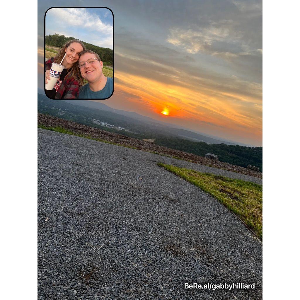 Sunset in Huntsville, Alabama
