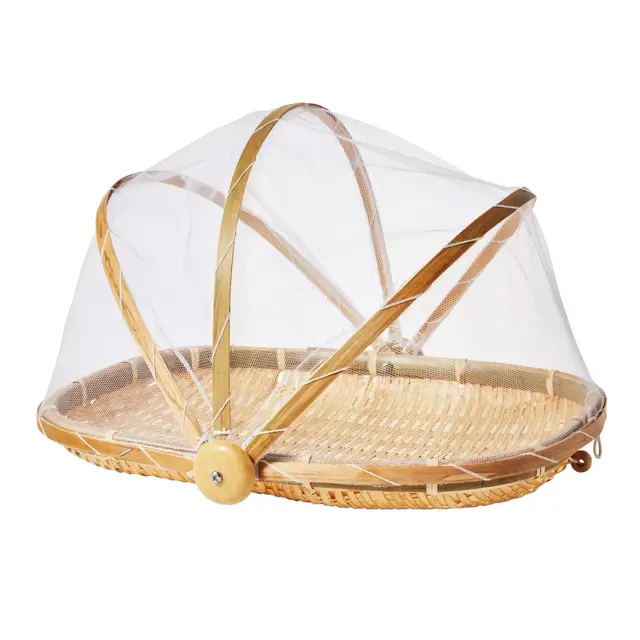 Simply Essential™ Bamboo Food Tent in Natural