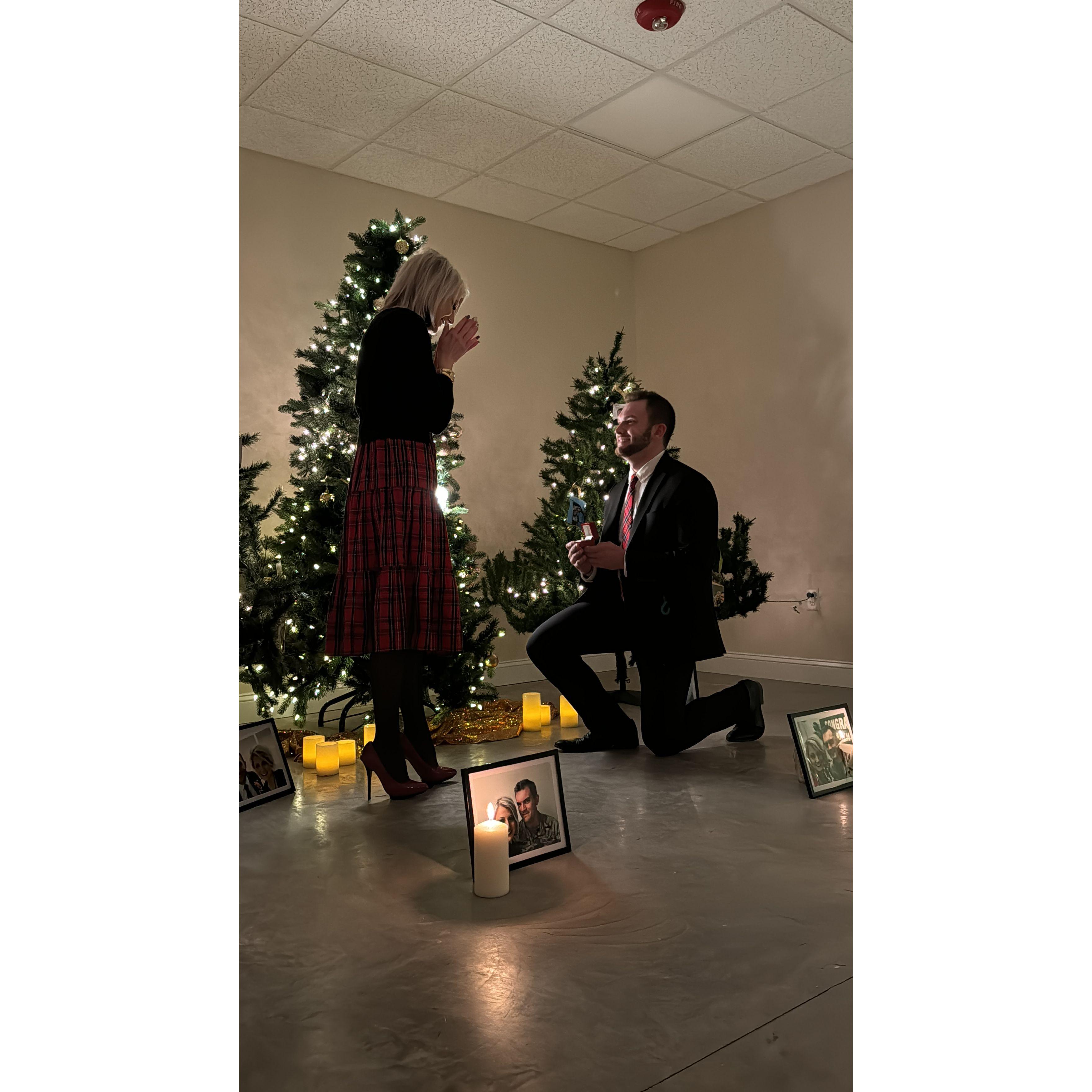 The moment, he asked