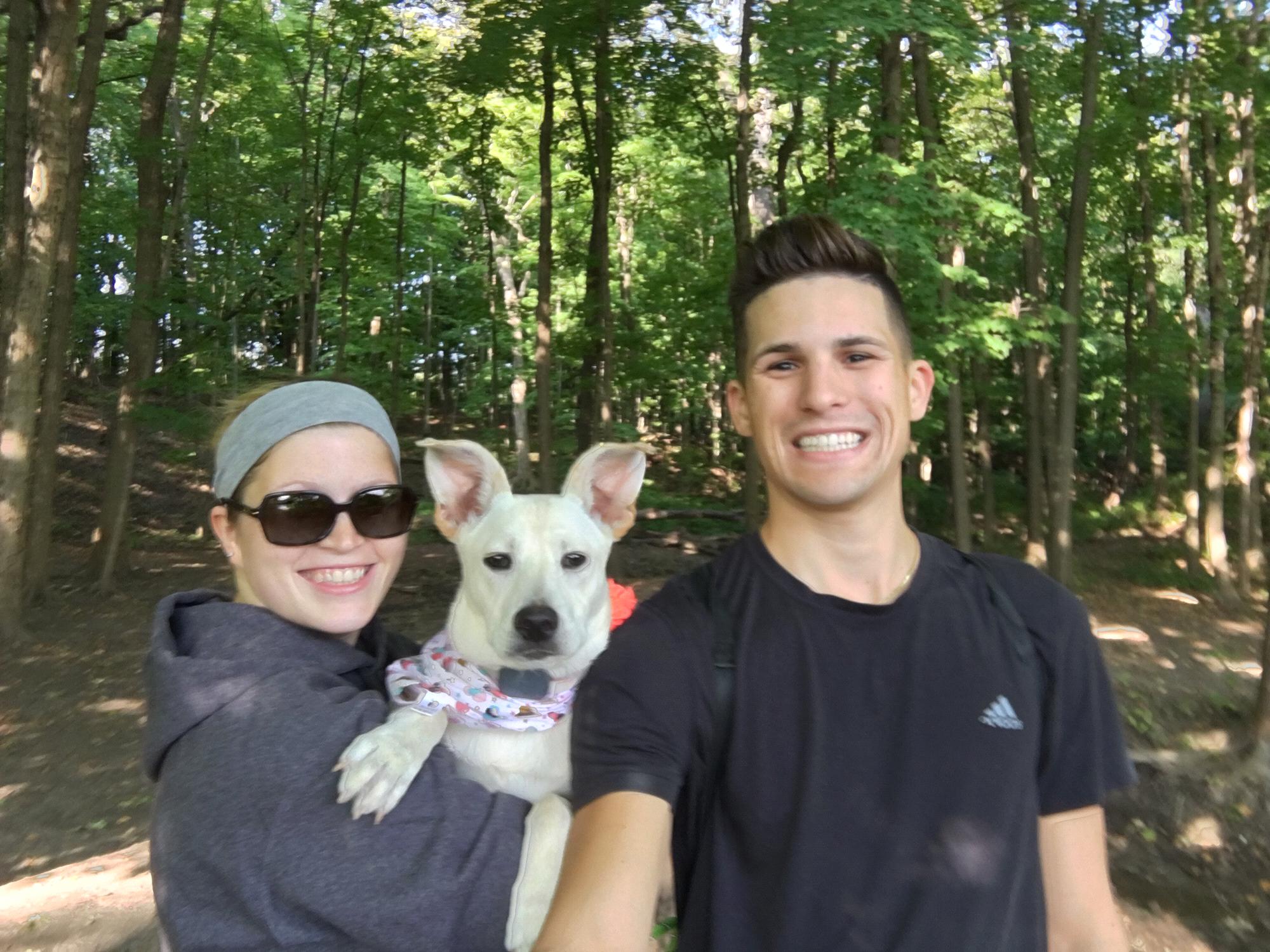 Hike at Hammel Woods in Shorewood