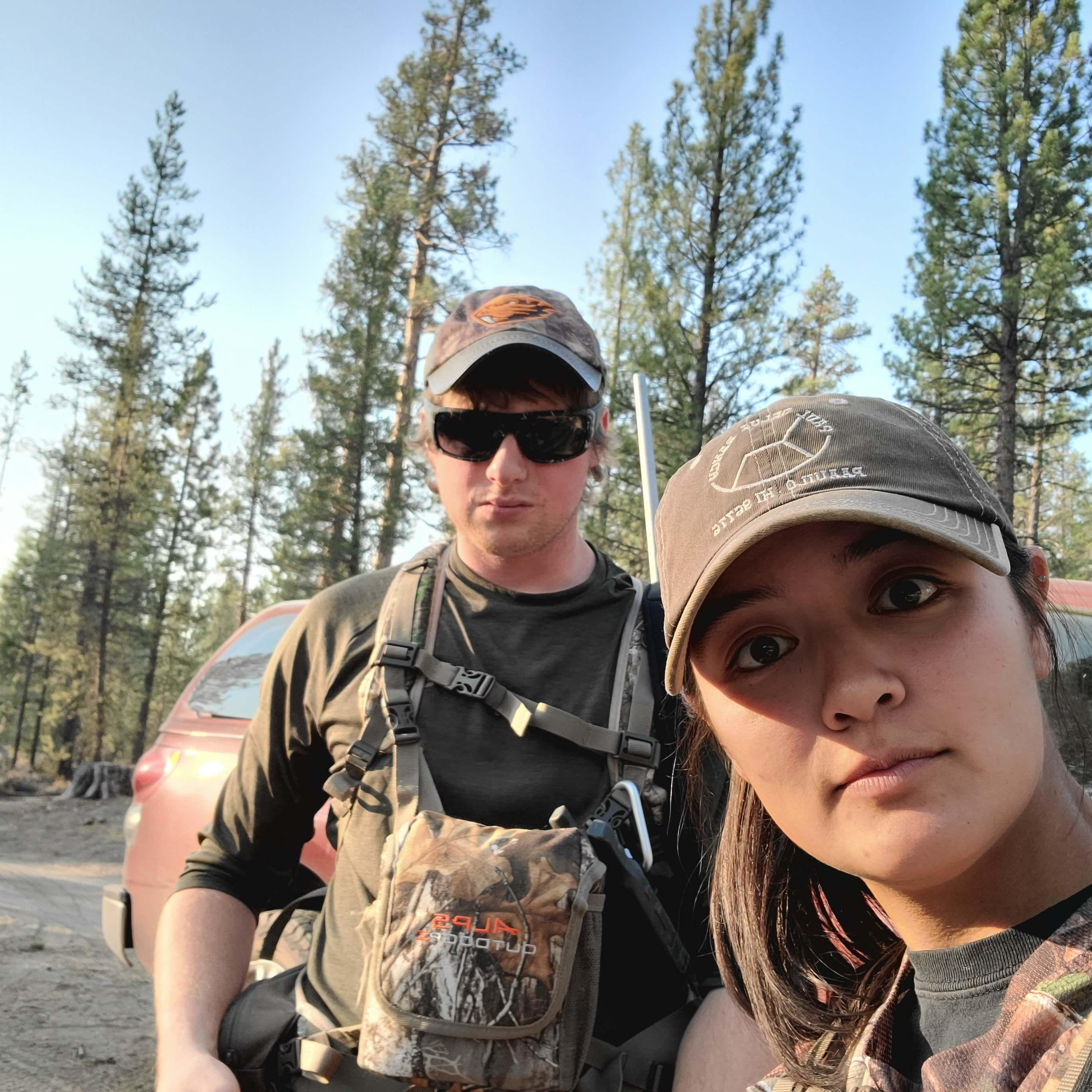 Deer hunting in Central Oregon.