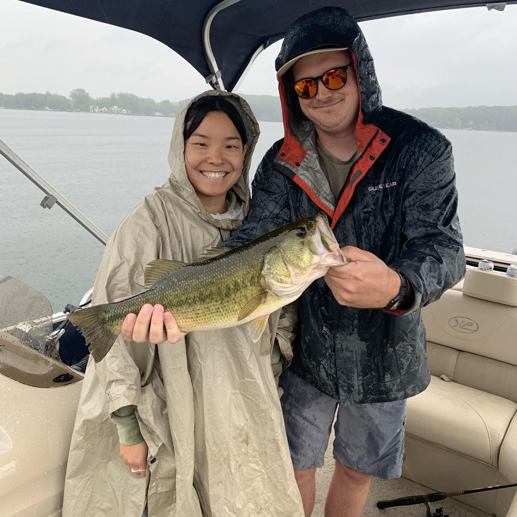 Mike helped Alex discover a love for fishing.