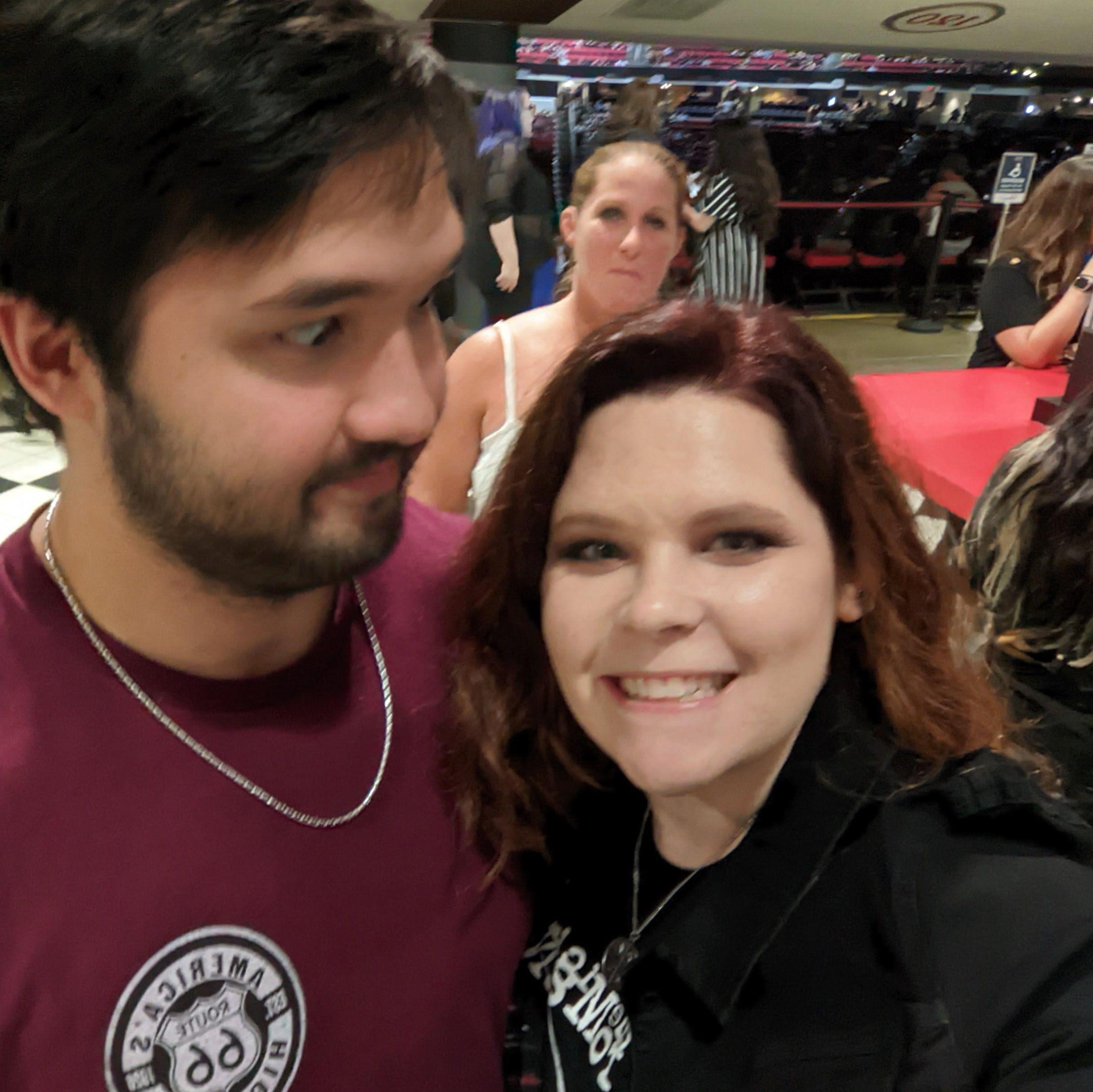 Concert of Brittanie's favorite band.  Tickets were a bday gift from her parents.