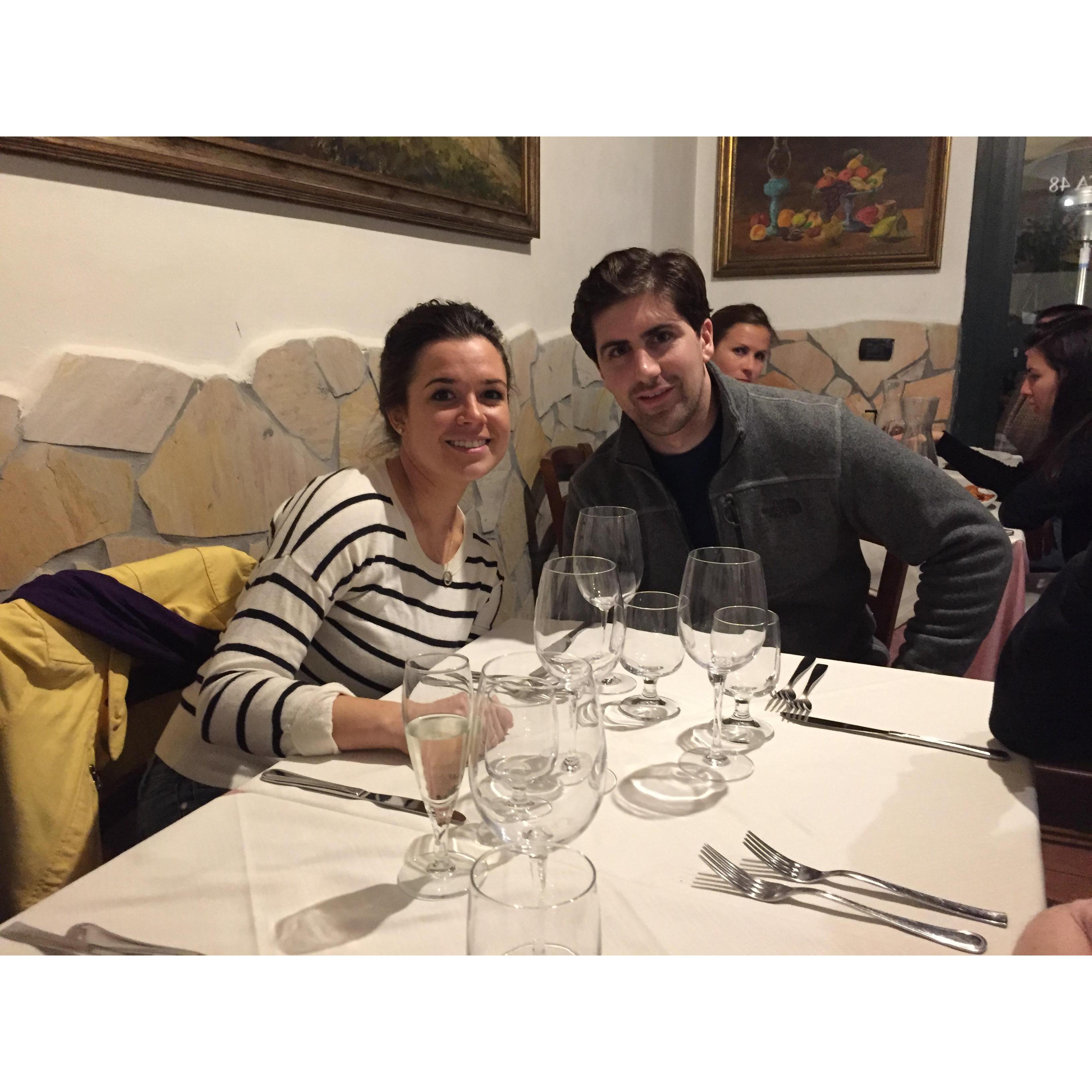 Dinner in Rome