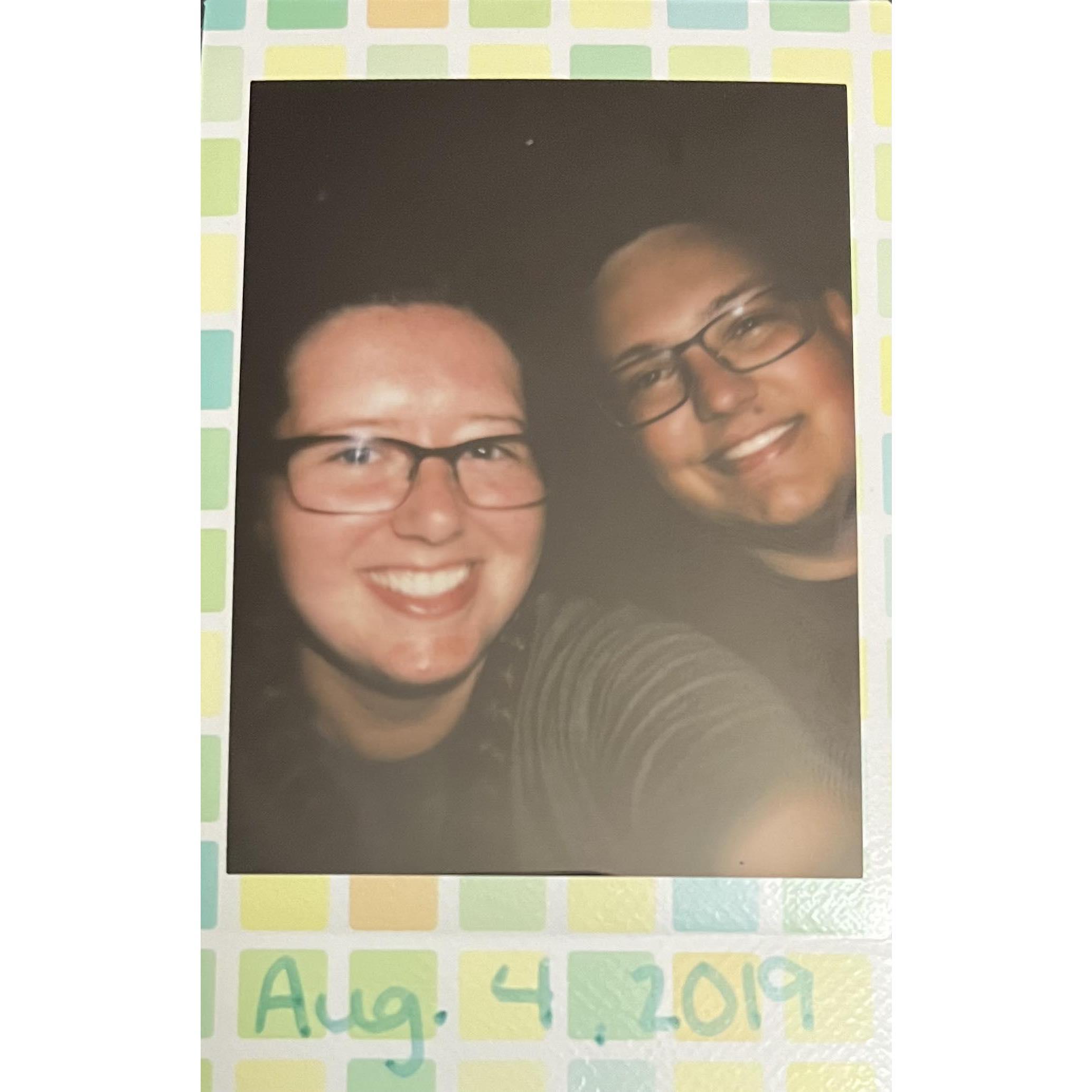 our first date in Hocking Hills