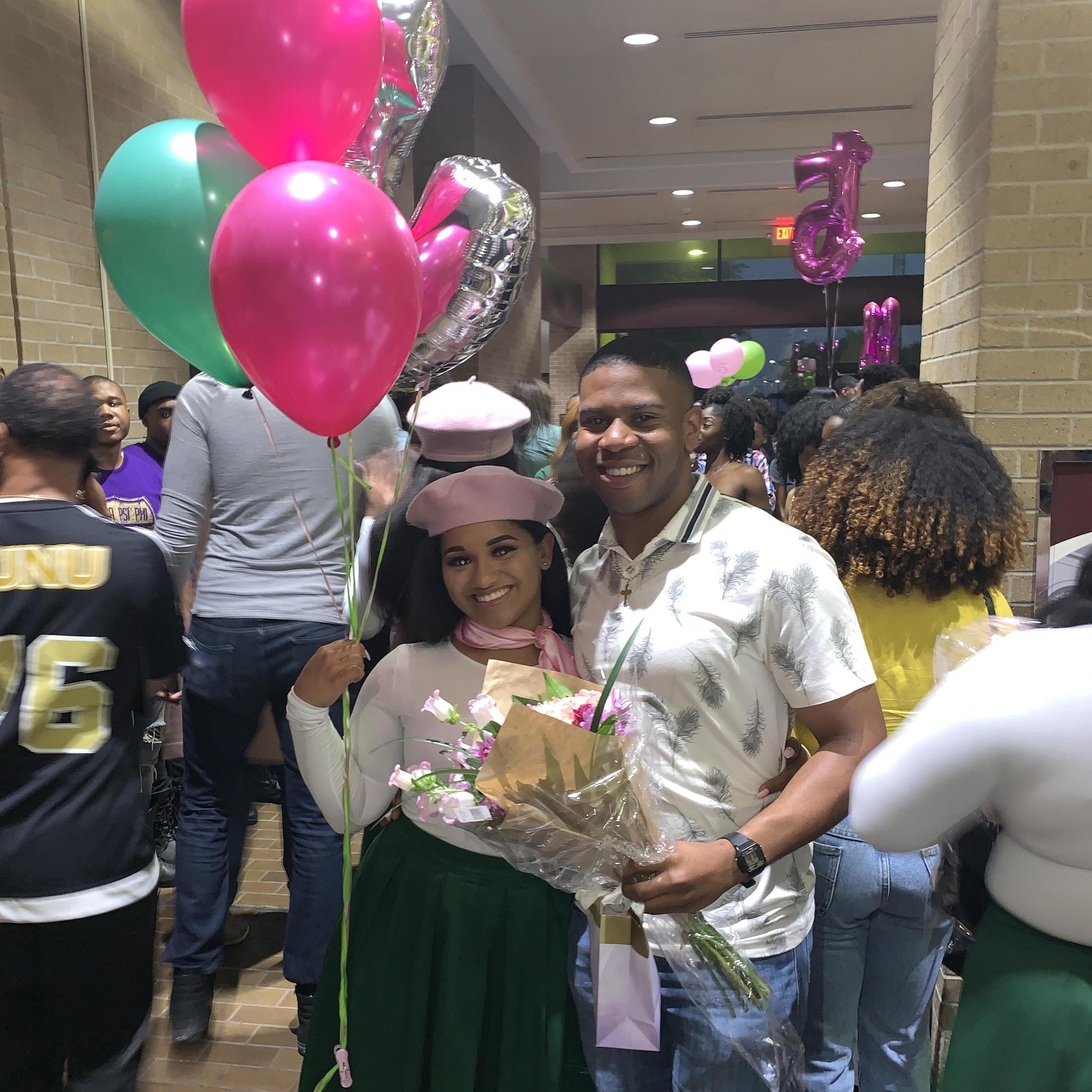 When Mya became a member of Alpha Kappa Alpha Sorority, Inc.
