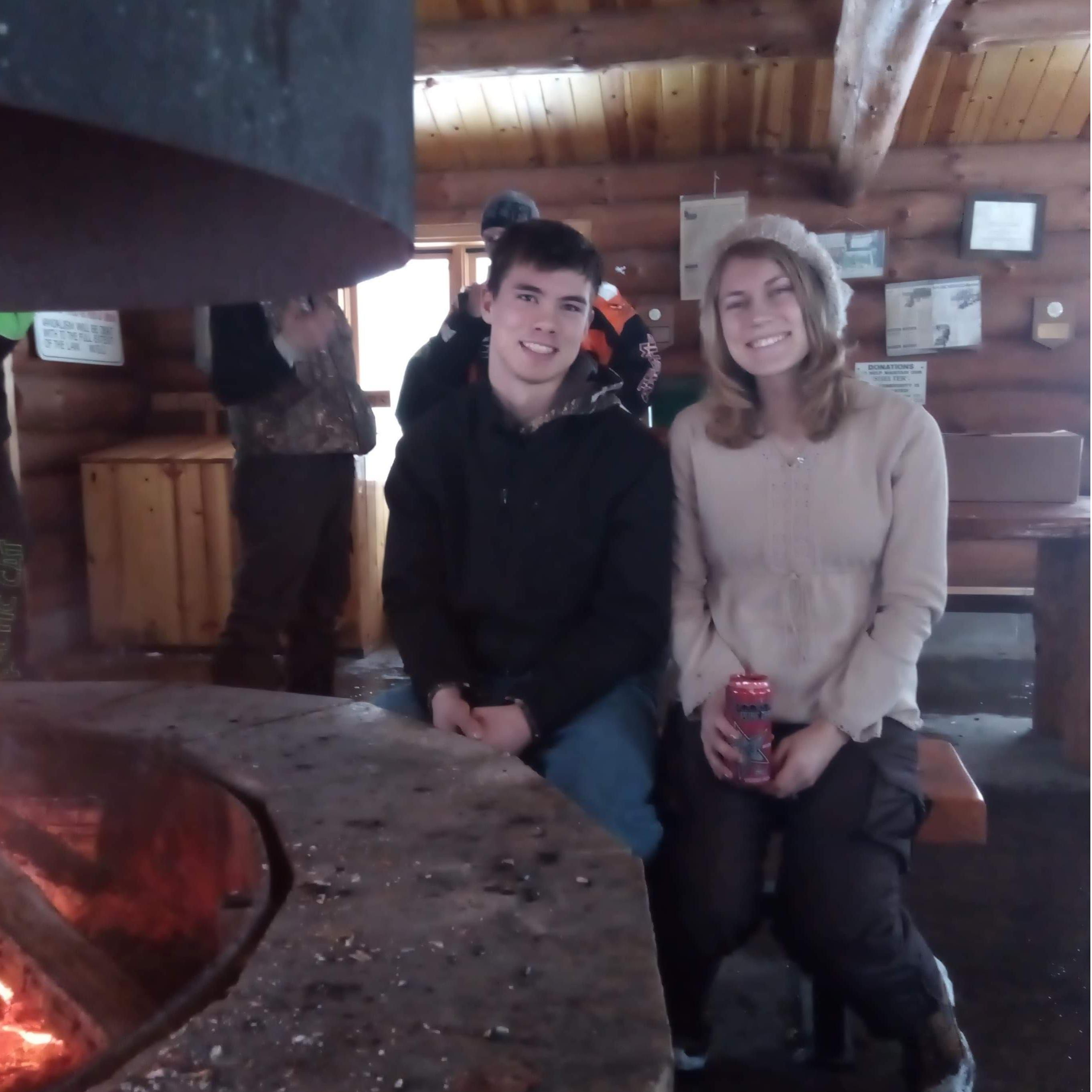 2018- Snowmobiling with the fam up in Chetek, WI.