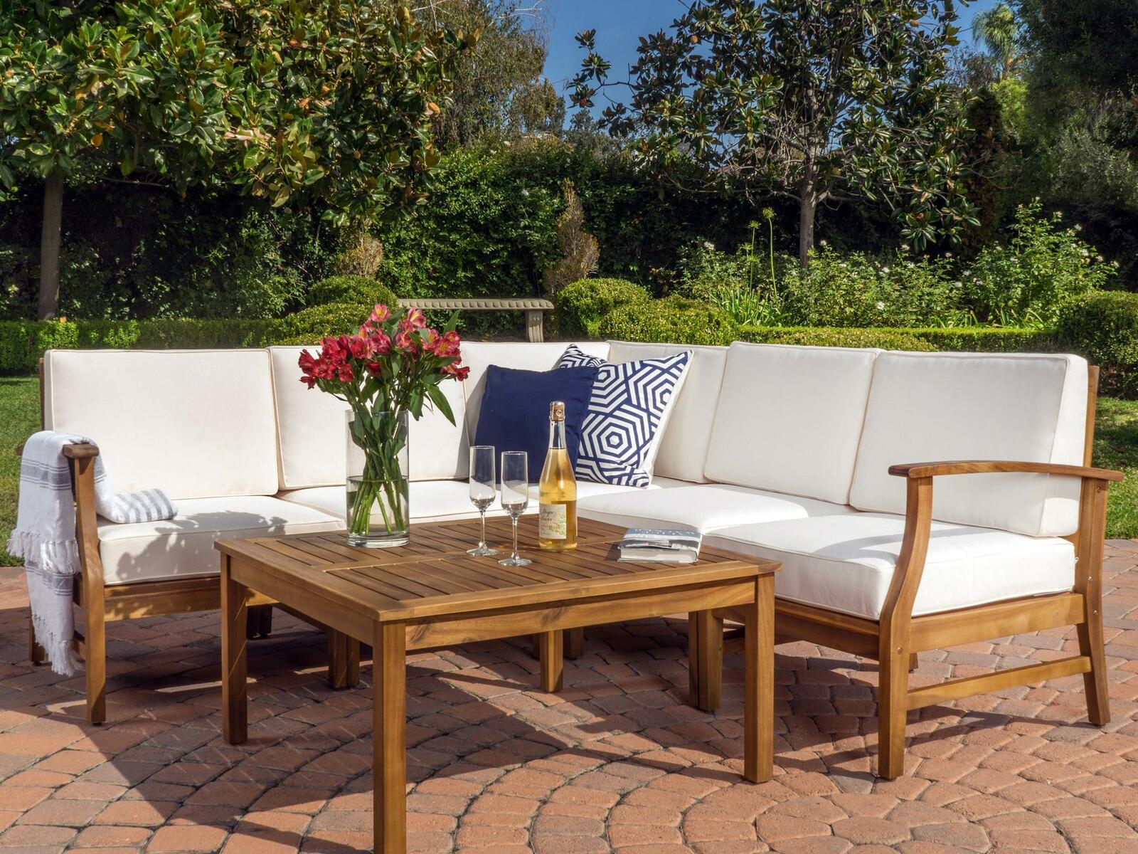 Pardue  6 Piece Sectional Set with Cushions
