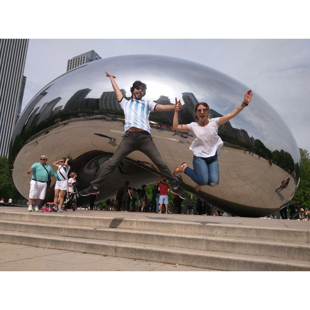 Dani and Ashley's first trip together, Chicago!