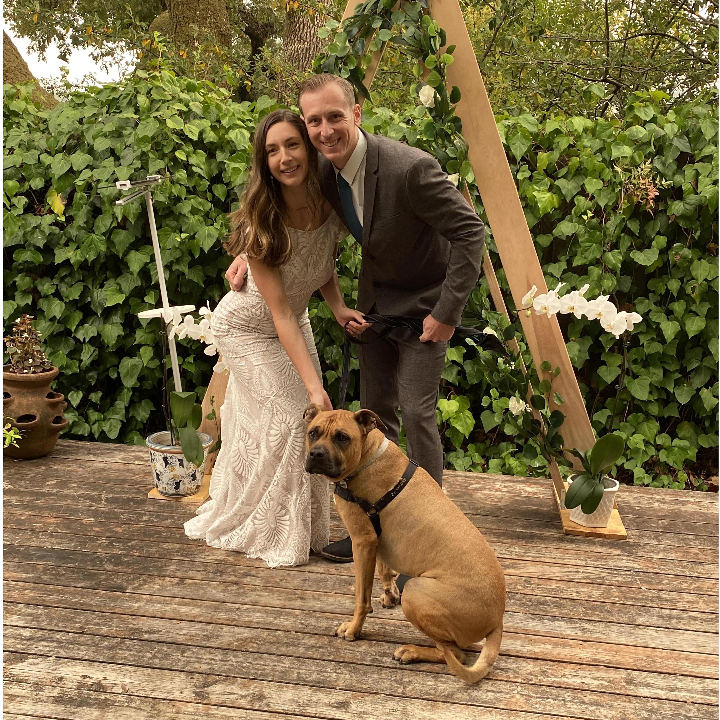 Our wedding day 9/10/20