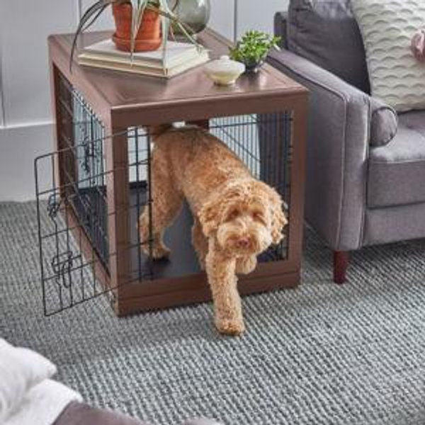 Frisco Double Door Furniture Style Dog Crate