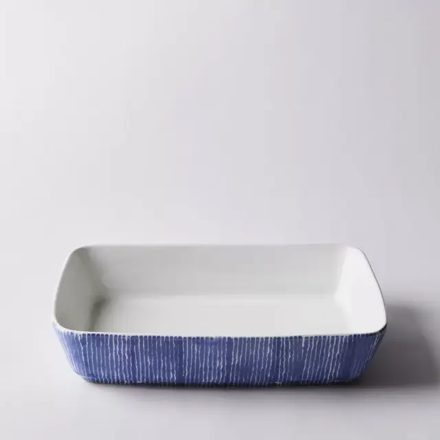 VIETRI Santorini Hand-Painted Blue & White Bakeware