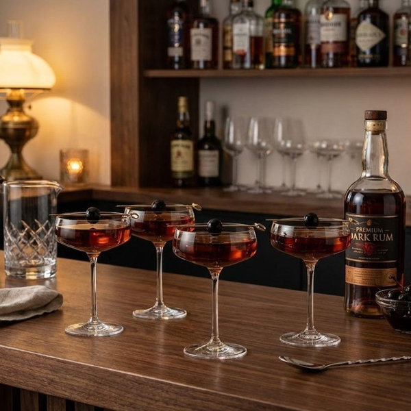 Zwiesel Glas, Sensa Coupe Cocktail Glass, Set of 4 | Zola