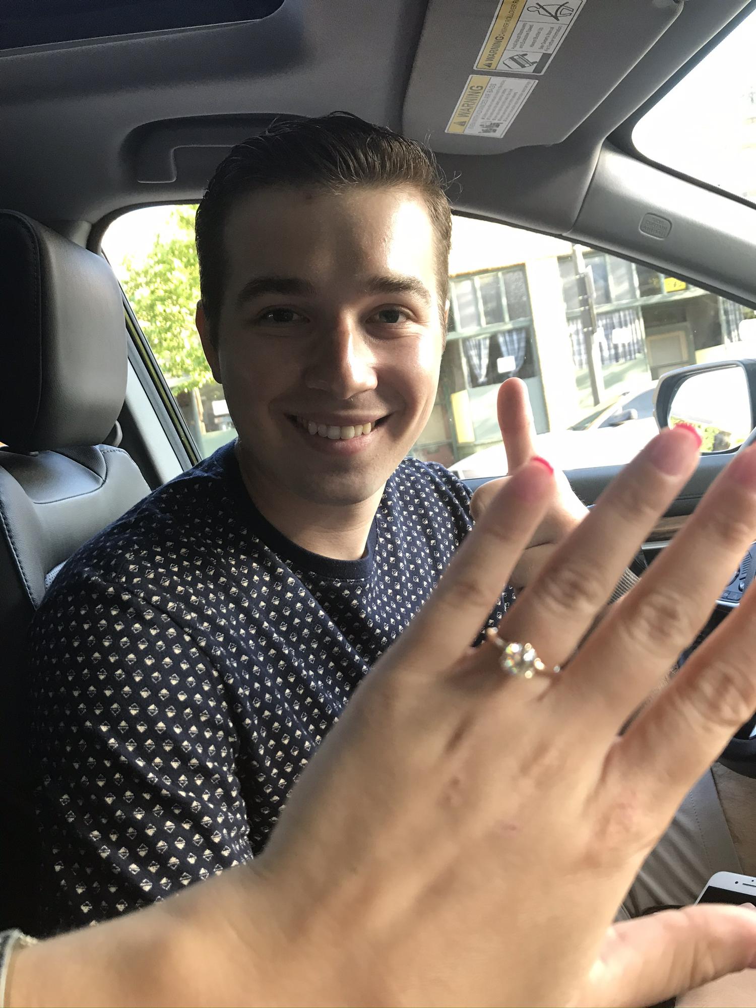 July 23, 2020 - The night Matt proposed!