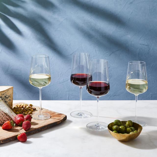 Schott Zwiesel Vervino Wine Glasses (Red and White Essentials, Set of 8)
