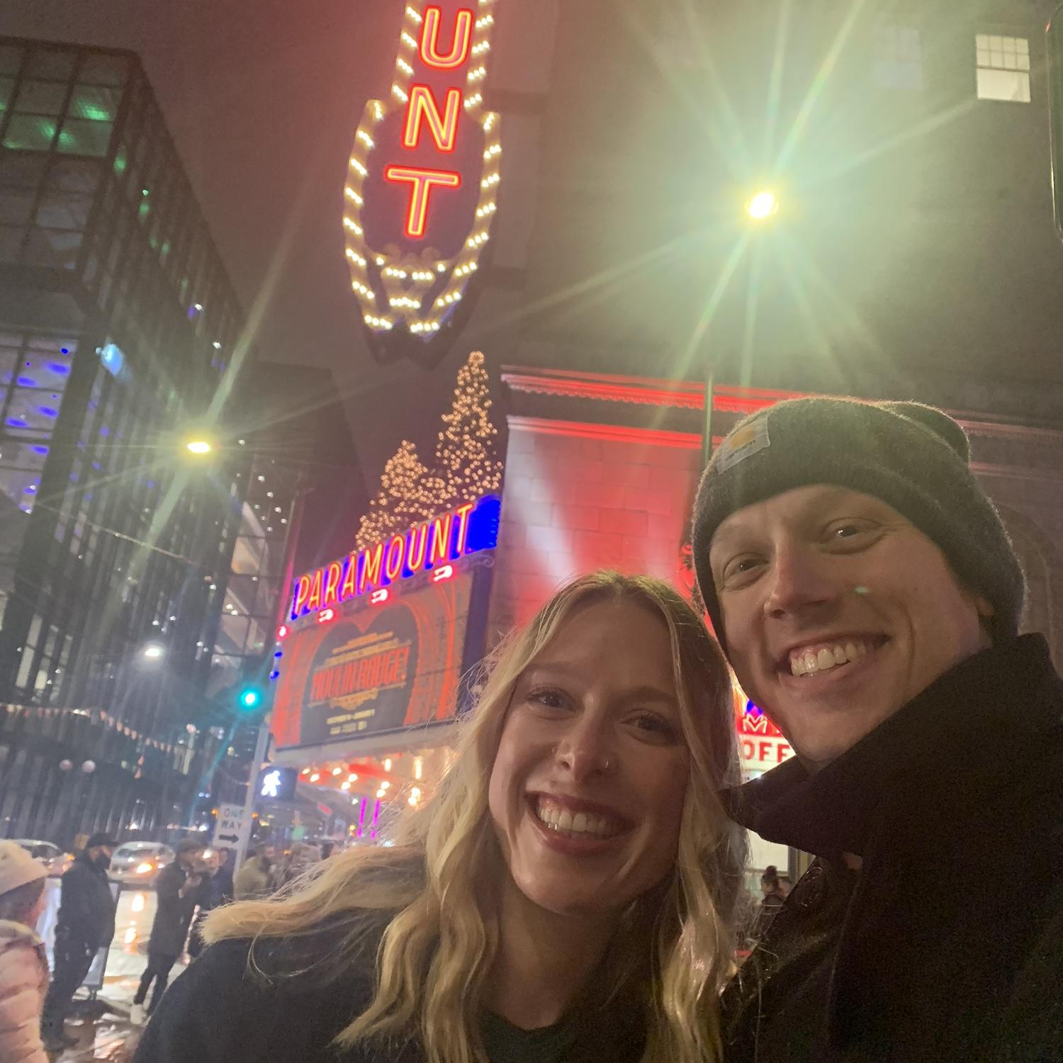 New Years Eve Broadway show: Moulin Rouge