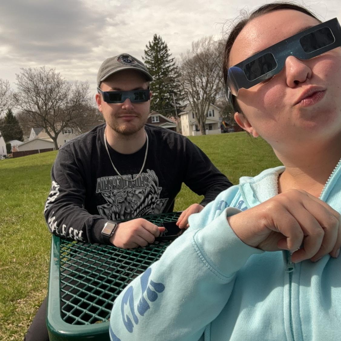 The solar eclipse! We got lucky and total coverage was in Dustin’s hometown so we had to make the drive!