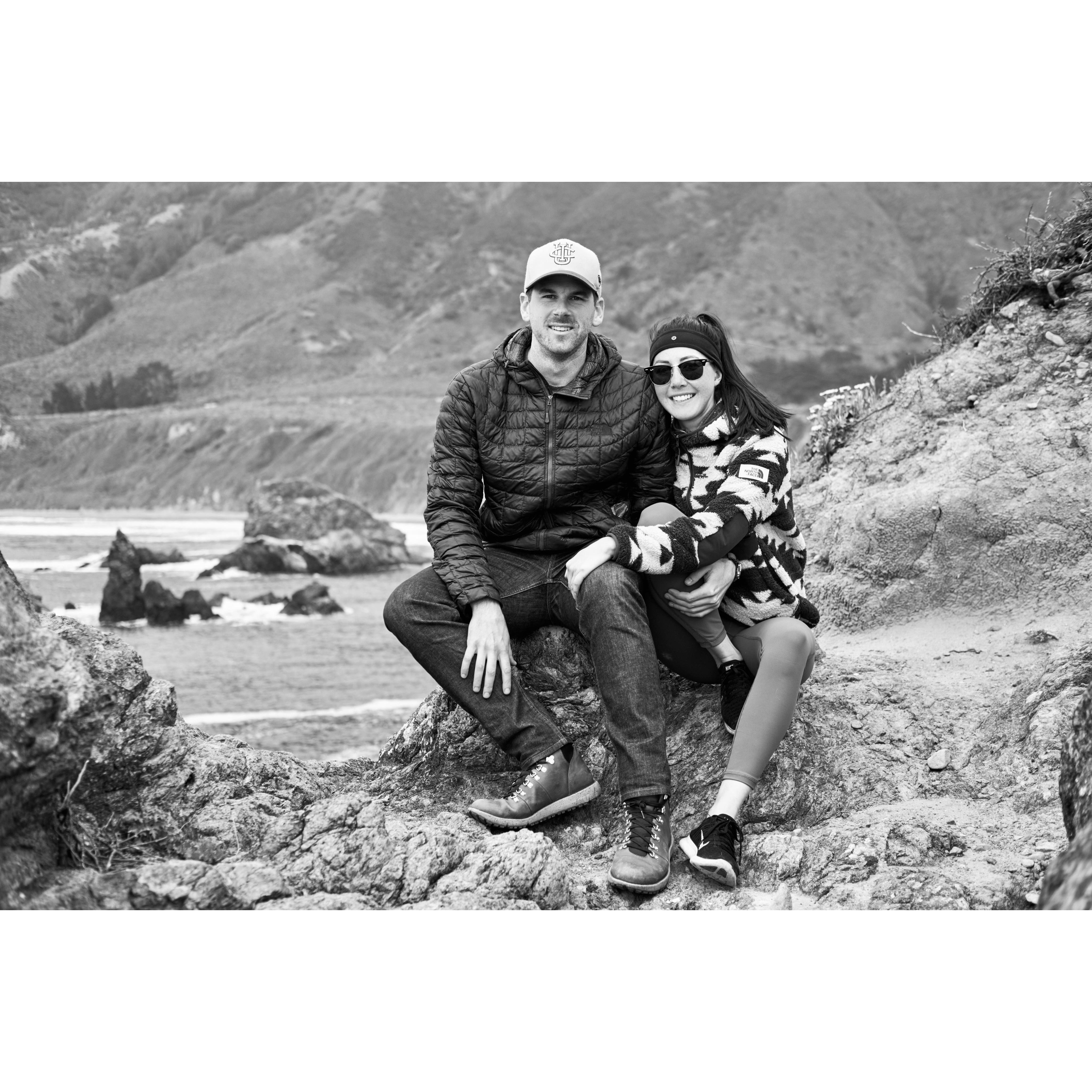 One of our favorite camping spots in Big Sur! This trip we went with Wesley's sister, the dingos and some friends!
